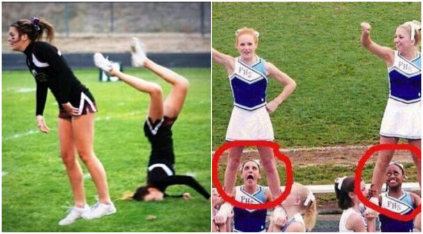 Most Embarrassing and Awkward Cheerleader Fails