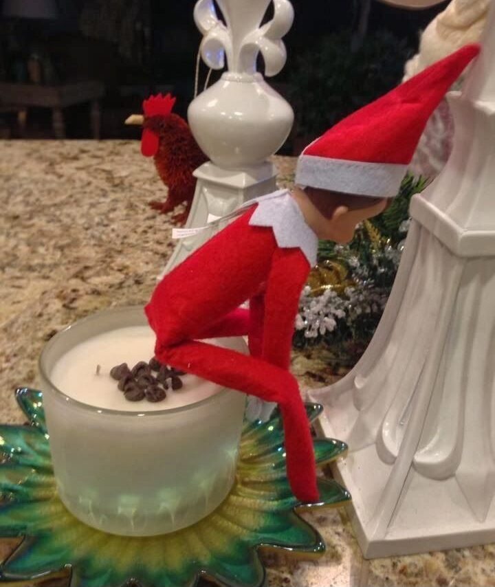 funny ideas for elf on the shelf	