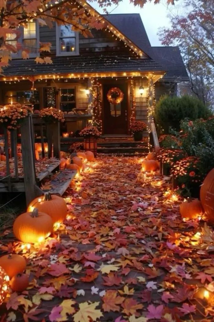 50 Easy Diy Halloween Front Porch Decorations