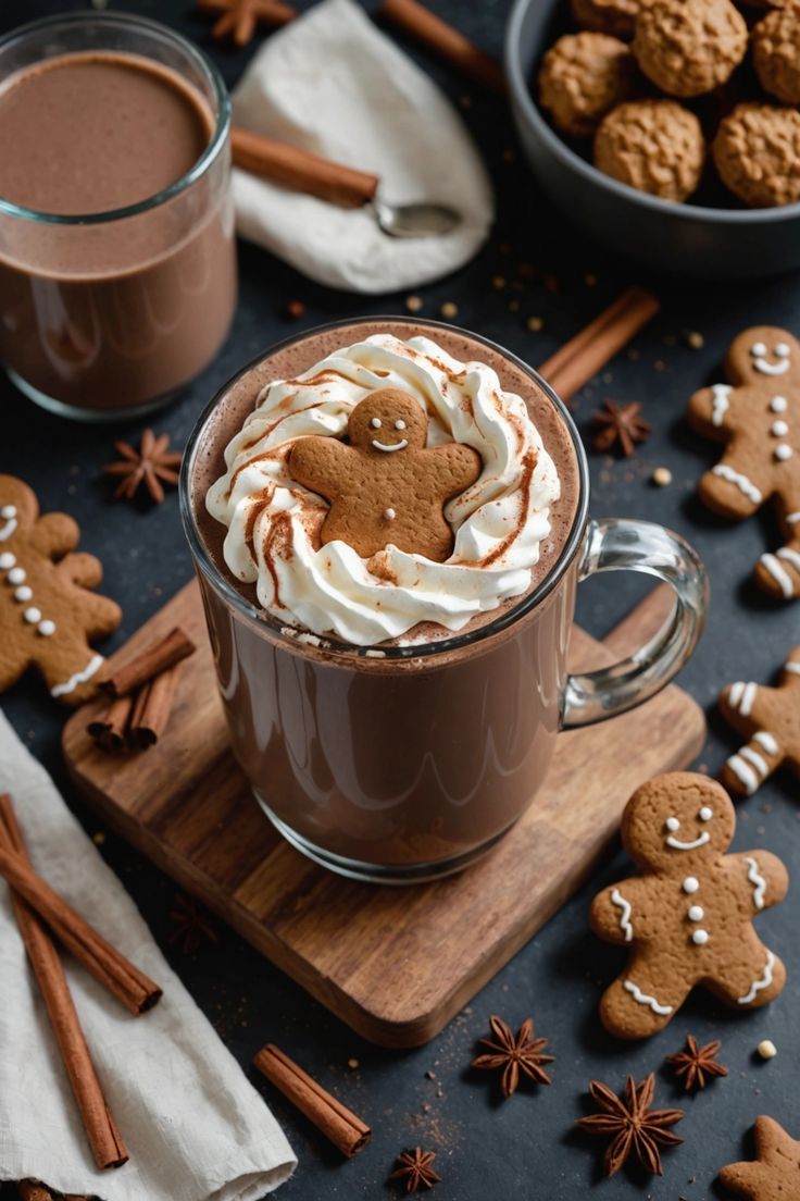 Cozy Up with Gingerbread Fall Hot Chocolate – Your Perfect Fall Hot Chocolate Treat